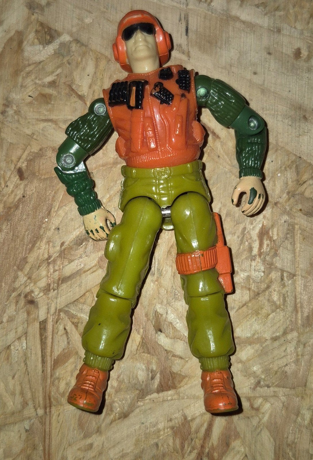 Hasbro G.I. Joe Action Force-figuur uit de jaren 90, Ophalen of Verzenden, Gebruikt