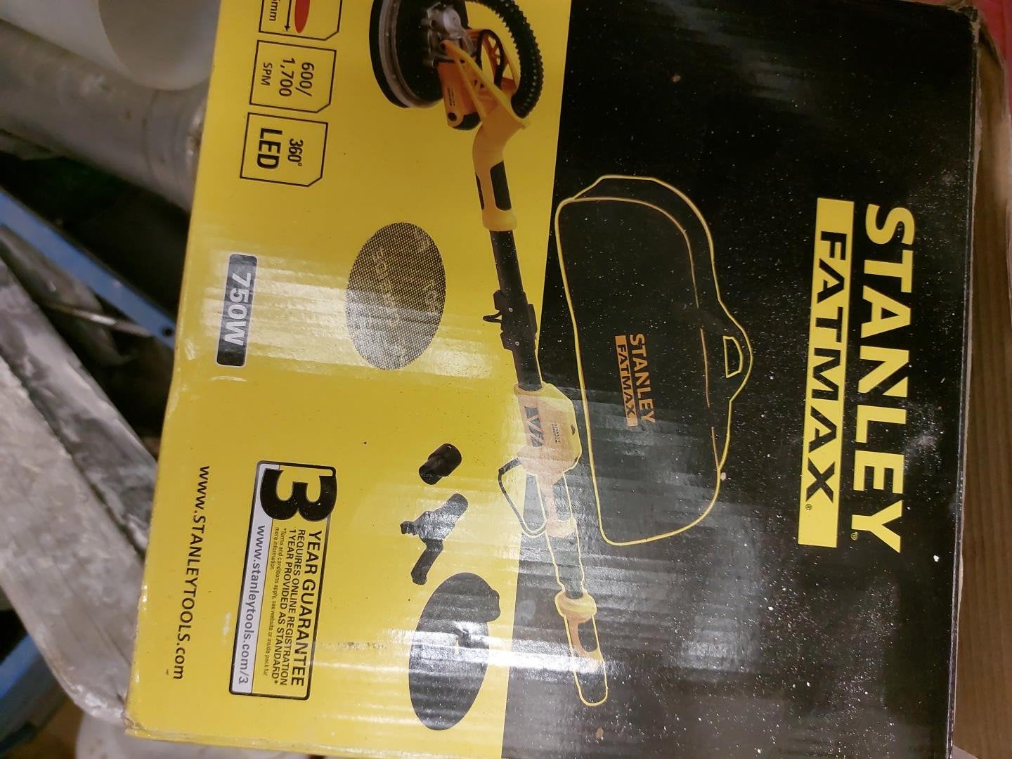 Stanley FATMAX telescopische wand- en plafondschuurmachine, Ophalen, Zo goed als nieuw, Overige typen, Stanley