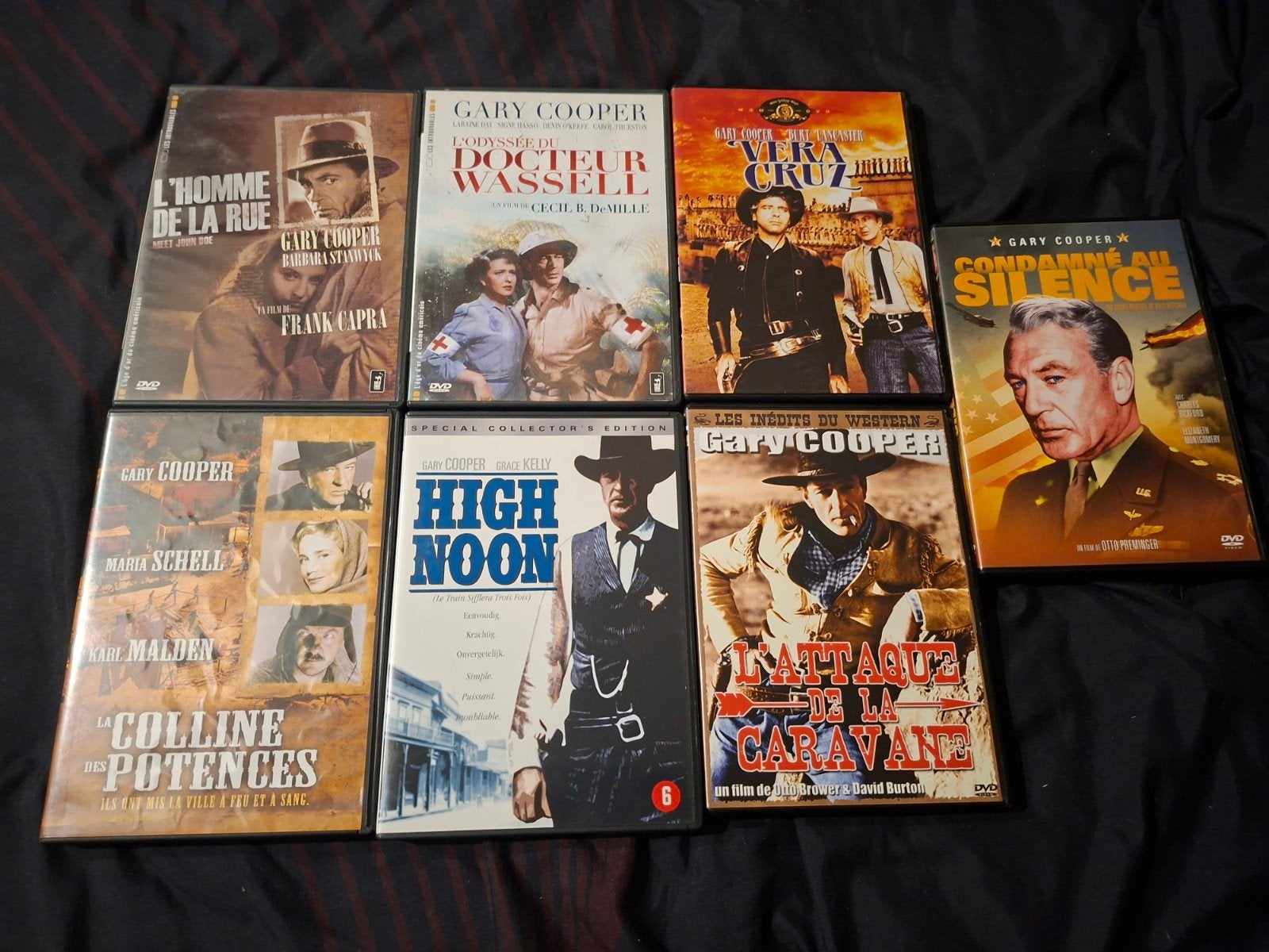 A vendre en dvd Liste évolutive Gary Cooper, Action, Enlèvement ou Envoi, Comprend un boîtier, Anglais