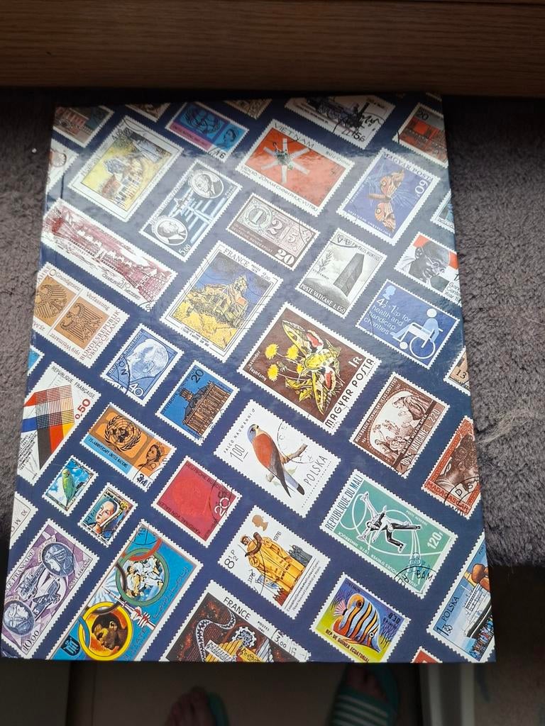 Postzegels wereld, Ophalen, Postzegelboek