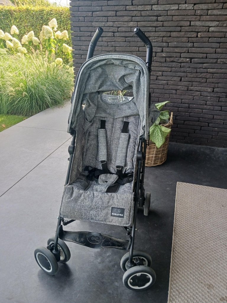 Plooibuggy Koelstra, zo goed als nieuw., Kinderen en Baby's, Ophalen, Zo goed als nieuw, Koelstra, Verstelbare rugleuning