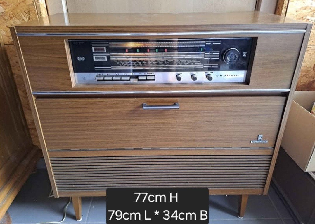 Grundig Stereo Konzertschrank, Enlèvement
