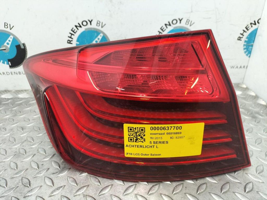 BMW 5 SERIES F10LCI 530d High Executive  ACHTERLICHT L 2015, Ophalen of Verzenden, Gebruikt, ARN erkend