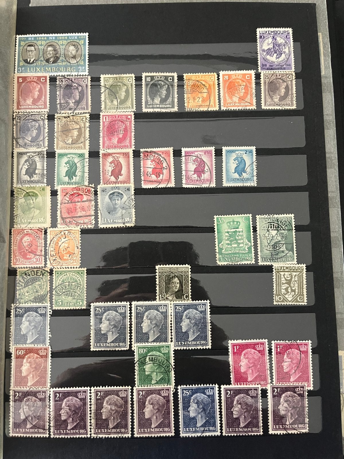 Postzegels luxemburg, Postzegels en Munten, Postzegels | Europa | Spanje, Ophalen of Verzenden