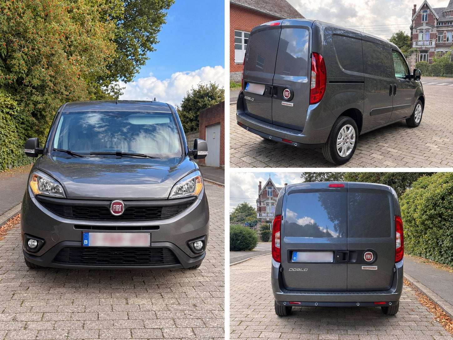 Fiat doblo 1.3 multijet professional //2020 //3 places, Achat, Euro 6, 3 places, Boîte manuelle
