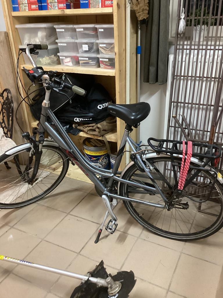 Damesfiets, Ophalen, Gebruikt