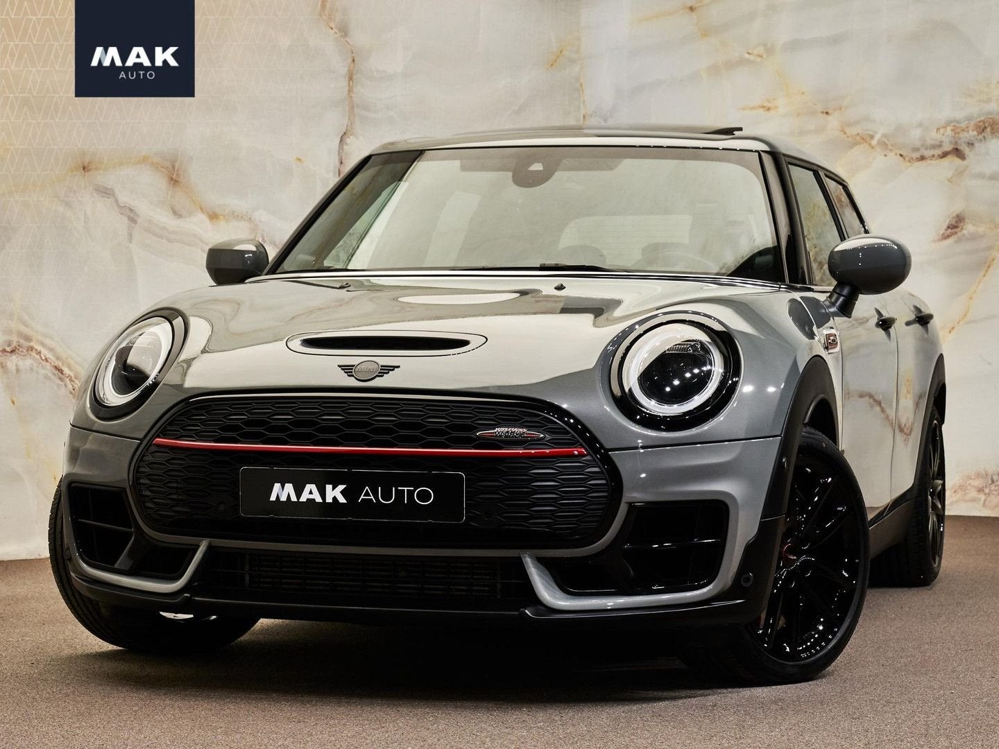 MINI John Cooper Works Clubman 2.0 JCW ALL4 , pano, JCW-stoe, Auto's, Mini, Automaat, Parkeersensor, Zwart, Bedrijf