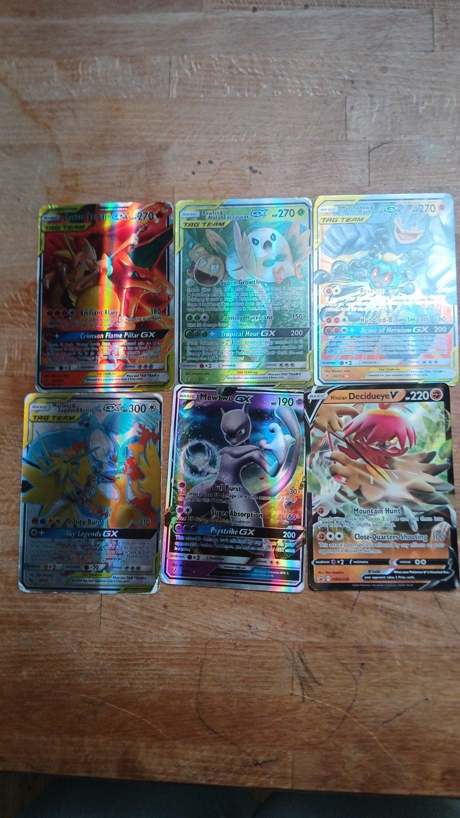 6 cartes Pokemon en vente pour 50€, Enlèvement, Comme neuf, Plusieurs cartes