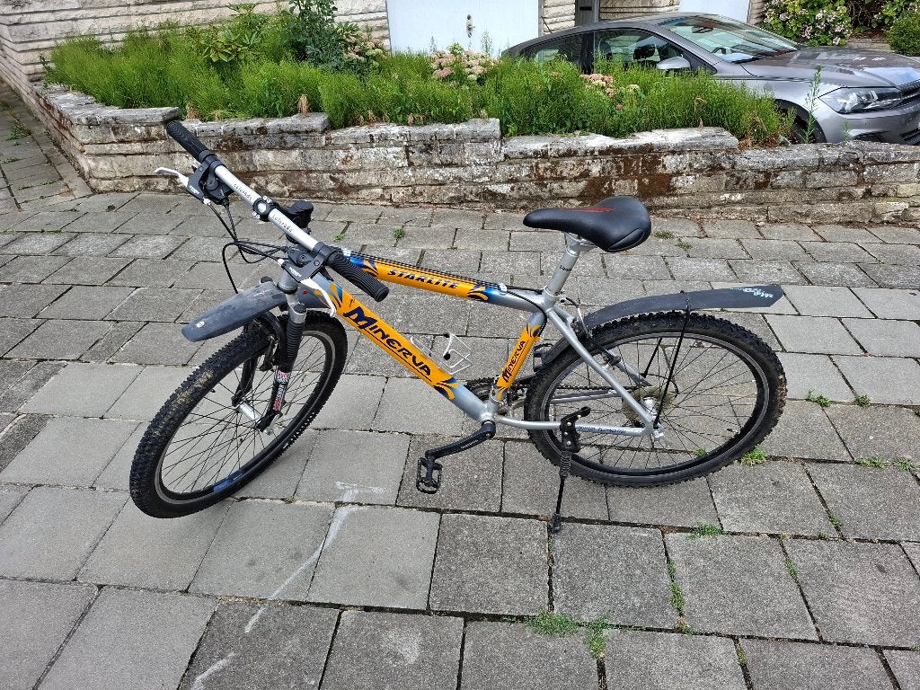 Minerva Starlite mountainbike — klaar om te rijden! Gratis, Fietsen en Brommers, Overige merken, Ophalen of Verzenden, Zo goed als nieuw