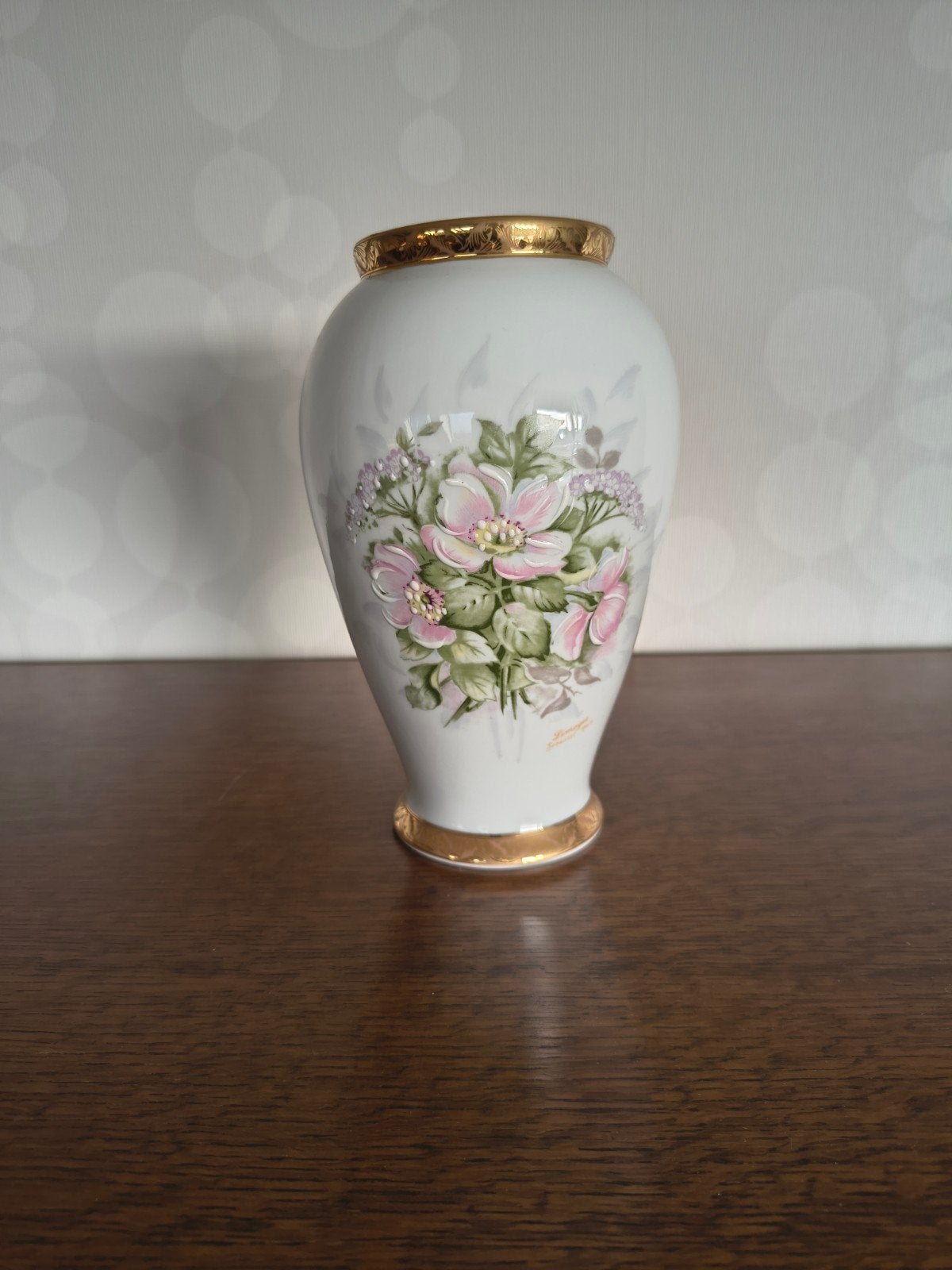 Vintage Limoges porseleinen vaas, Antiek en Kunst, Ophalen of Verzenden