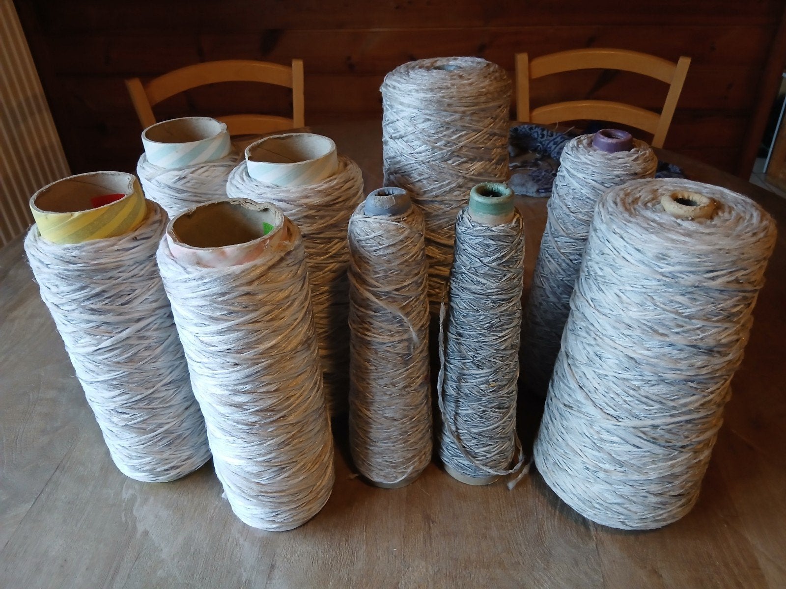 pelotes, fil à tricoter, cônes, breigaren, breiwol, Enlèvement ou Envoi, Tricot