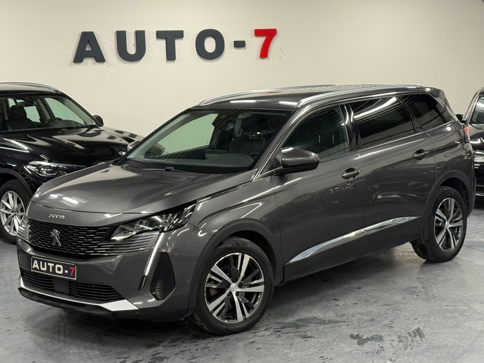 Peugeot 5008 1.5 BlueHDi 2021 FACELIFT 7zitplaatsen Automaat, Autos, Argent ou Gris, Achat, Euro 6, Entreprise