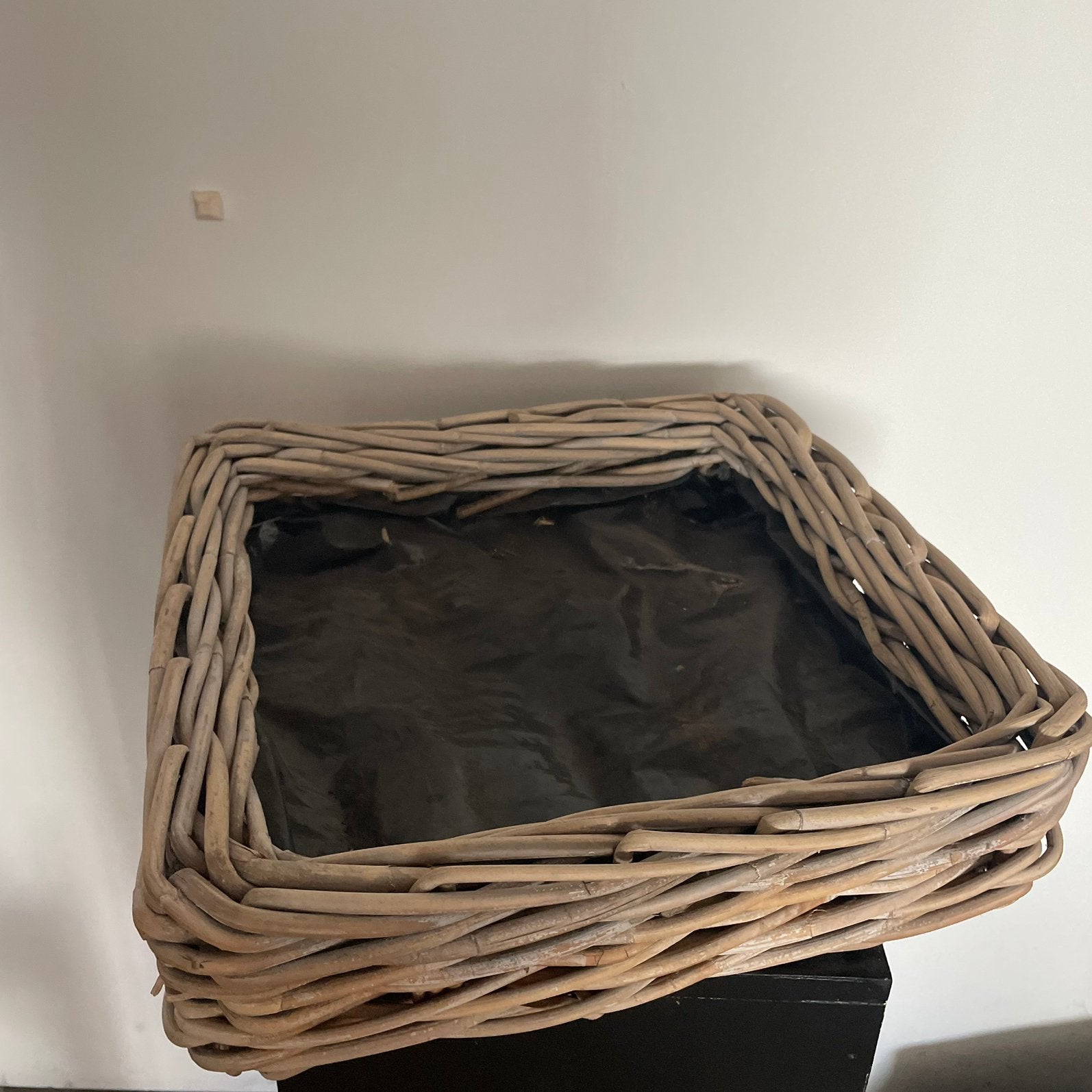Tuin Planten rieten mand, Ophalen, Zo goed als nieuw, Mand