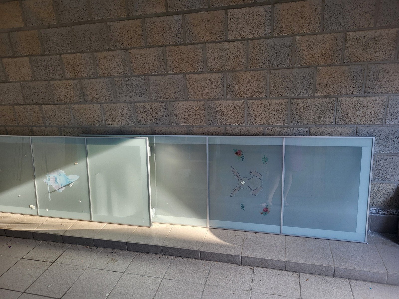 schuifdeuren ikea(geen schade), Ophalen