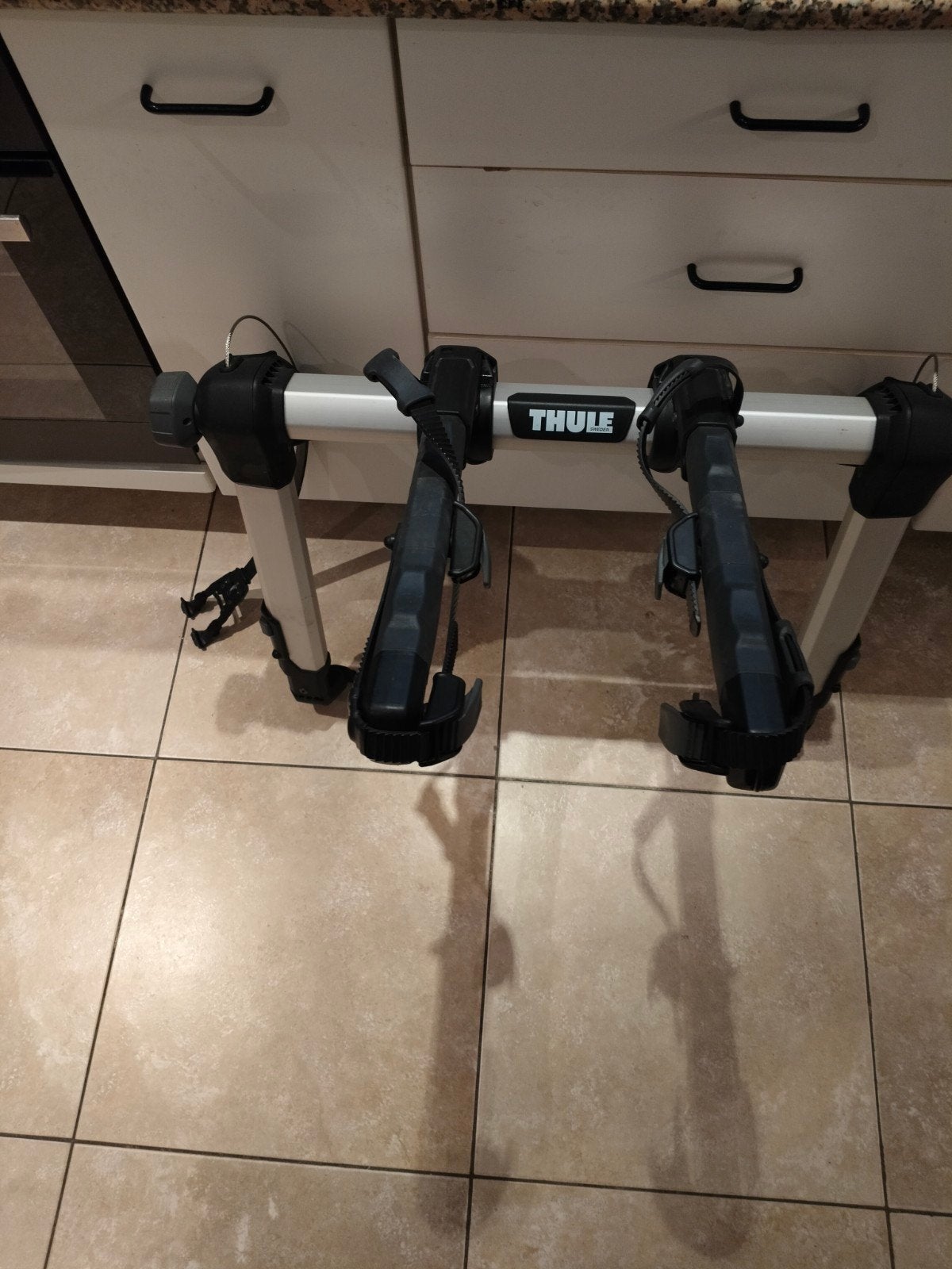 porte vélo thule, 2 vélos, Pneus larges, Enlèvement, Utilisé