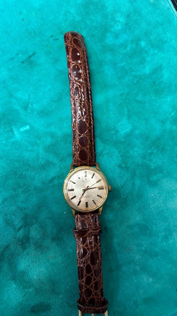 Buren rival horloge heren, Staal, Polshorloge, Ophalen, Overige merken