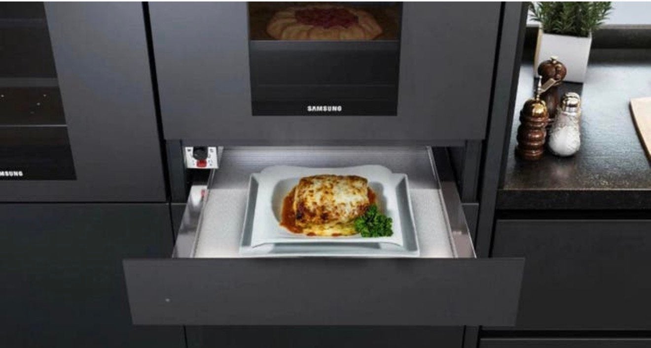Samsung NL20T9100WD/UR verwarmingslade, Huis en Inrichting, Keuken | Complete keukens, Nieuw, Zwart, Ophalen
