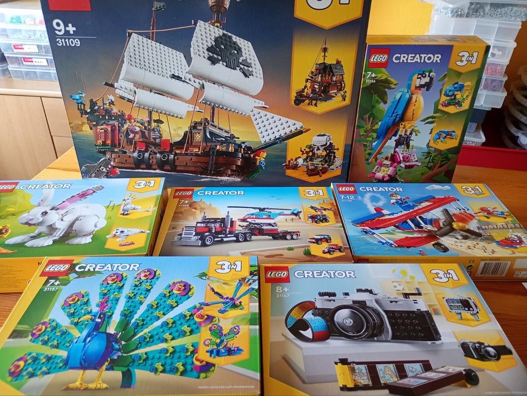 Lego creator sets ( sealed), Kinderen en Baby's, Speelgoed | Duplo en Lego, Lego, Ophalen