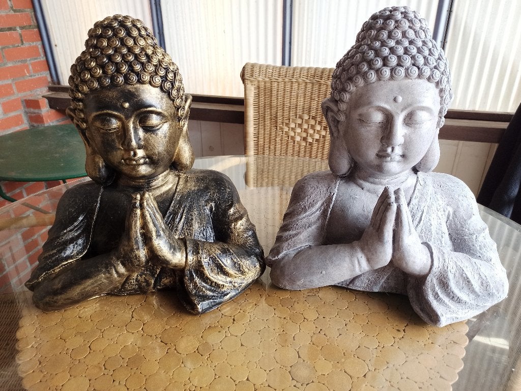 Boeddha buste, Tuin en Terras, Ophalen, Nieuw, Kunststof, Boeddhabeeld