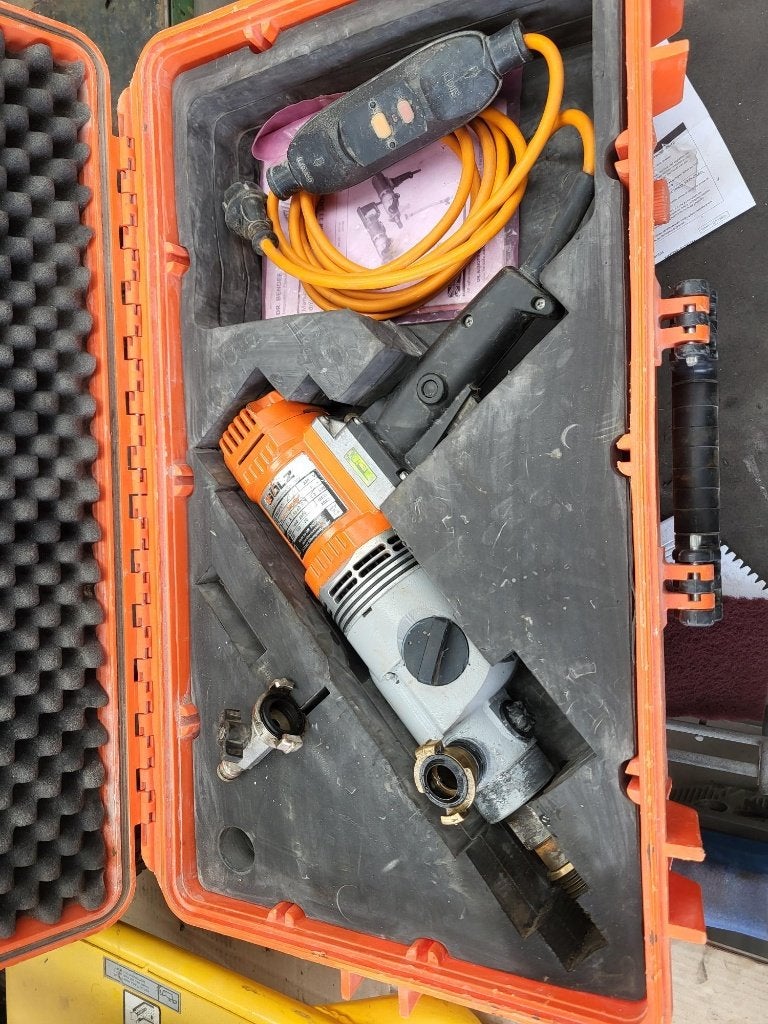 gereedschap, Ophalen, Gebruikt, Boormachine, Klopboormechanisme