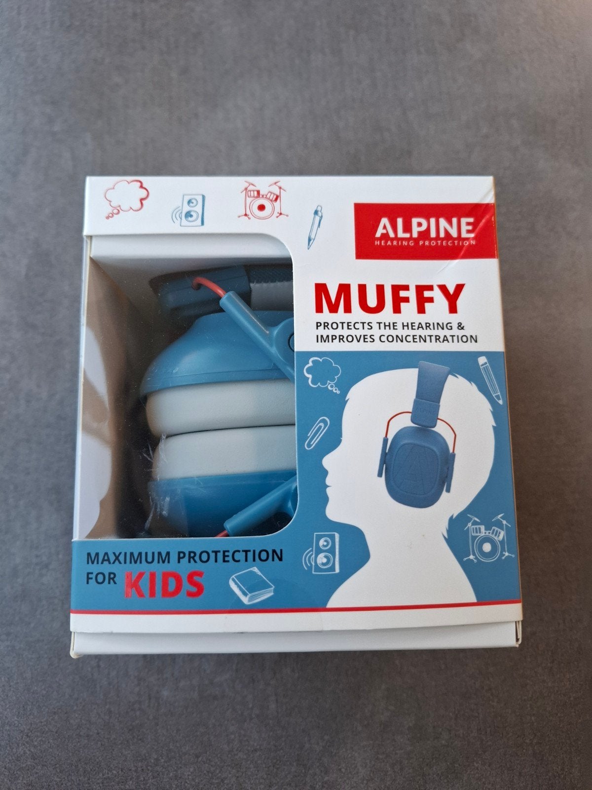 Protection auditive Alpine Muffy pour enfants de 5 à 16 ans, Enlèvement ou Envoi, Comme neuf