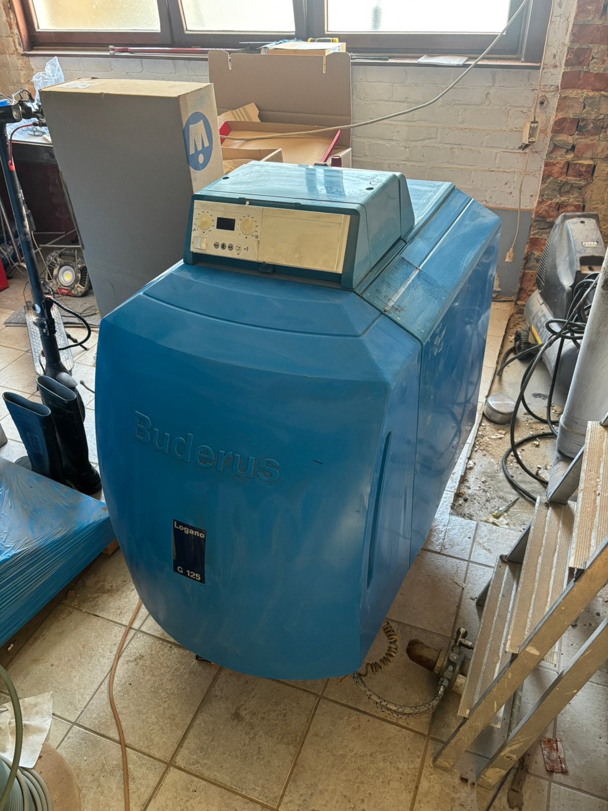 Buderus G125 mazoutketel, Ophalen, Zo goed als nieuw