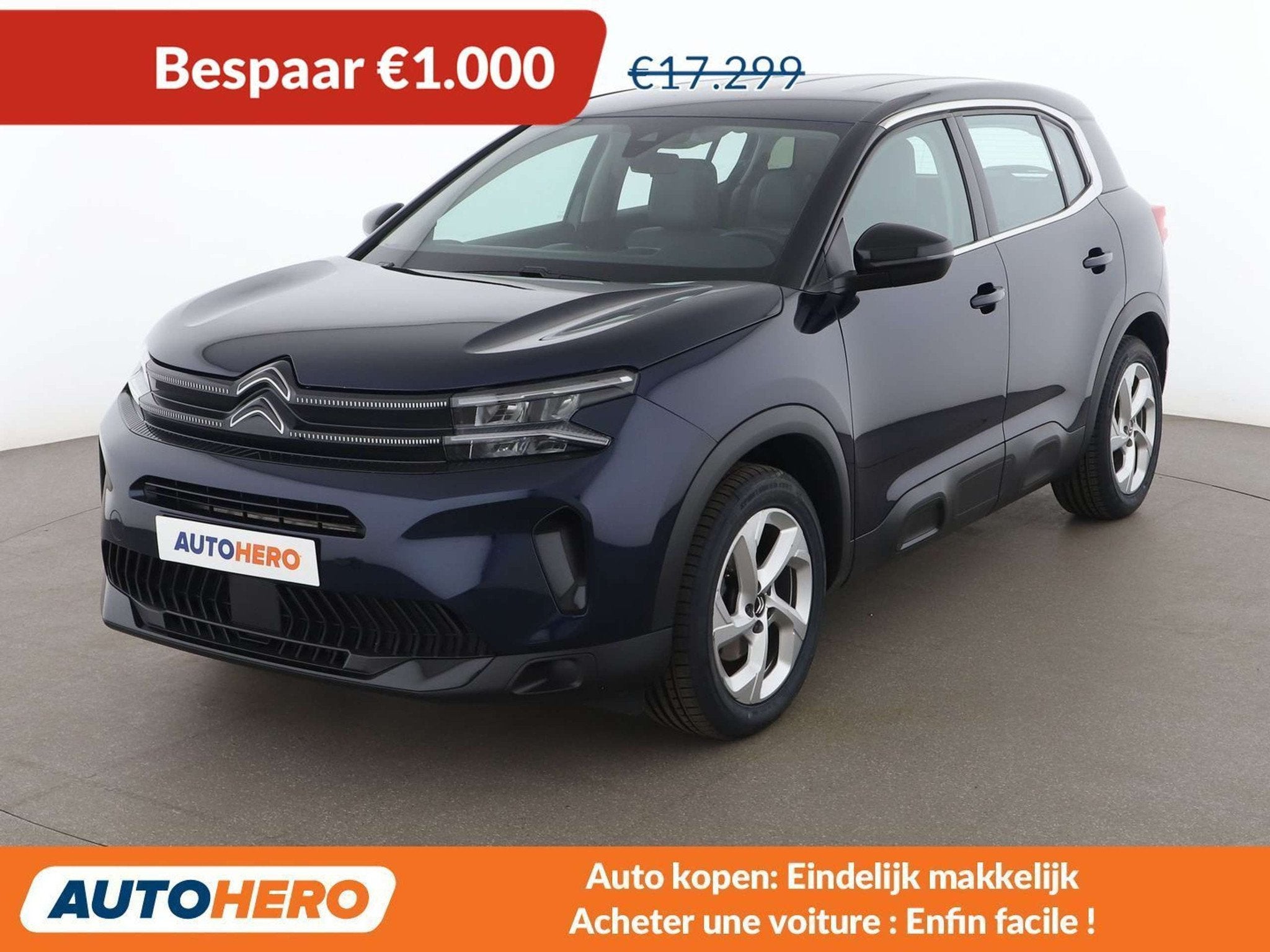Citroën C5 Aircross 1.2 PureTech Feel Pack (bj 2023), Auto's, Gebruikt, 1199 cc, 96 kW, 5 zetels