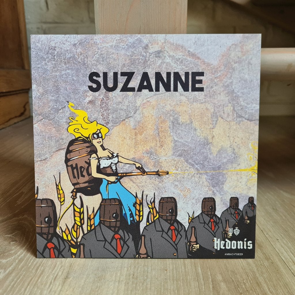 Reclamebord brouwerij Hedonis, Verzamelen, Ophalen of Verzenden, Reclamebord