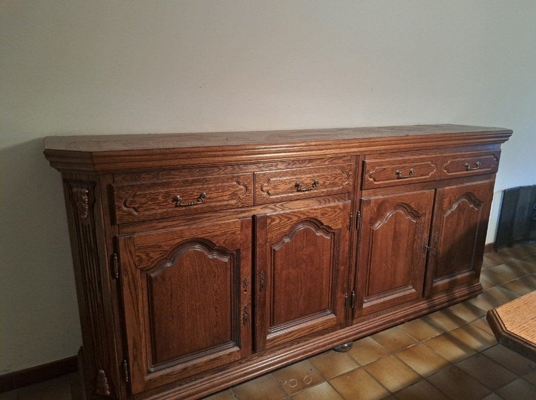 houten dressoir, Ophalen