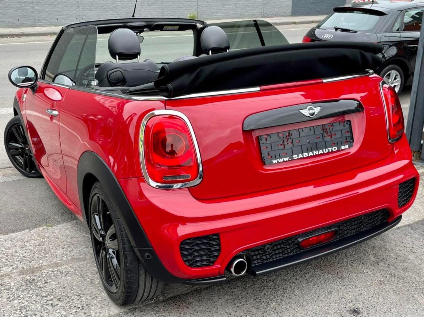 Mini Cooper D Cabriolet Jhon Works EURO 6 B 2017, Rouge, Achat, Euro 6, Entreprise