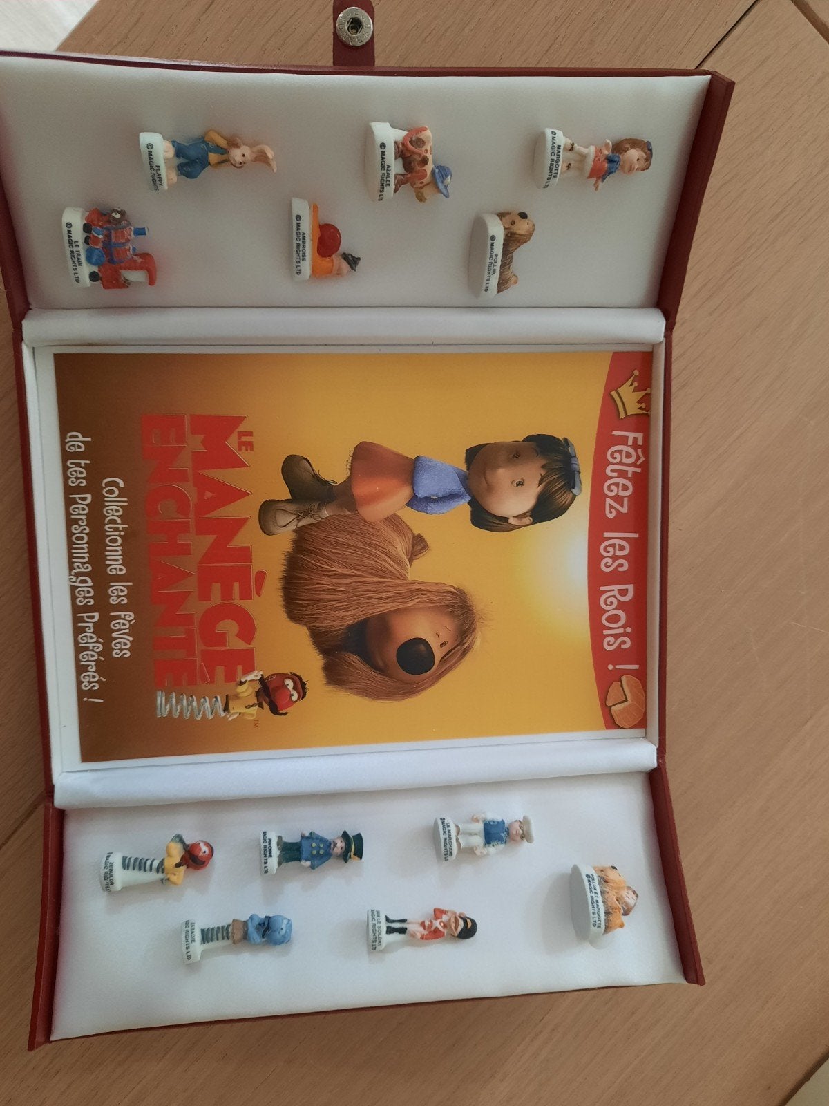 Coffret de fèves  le manège enchanté