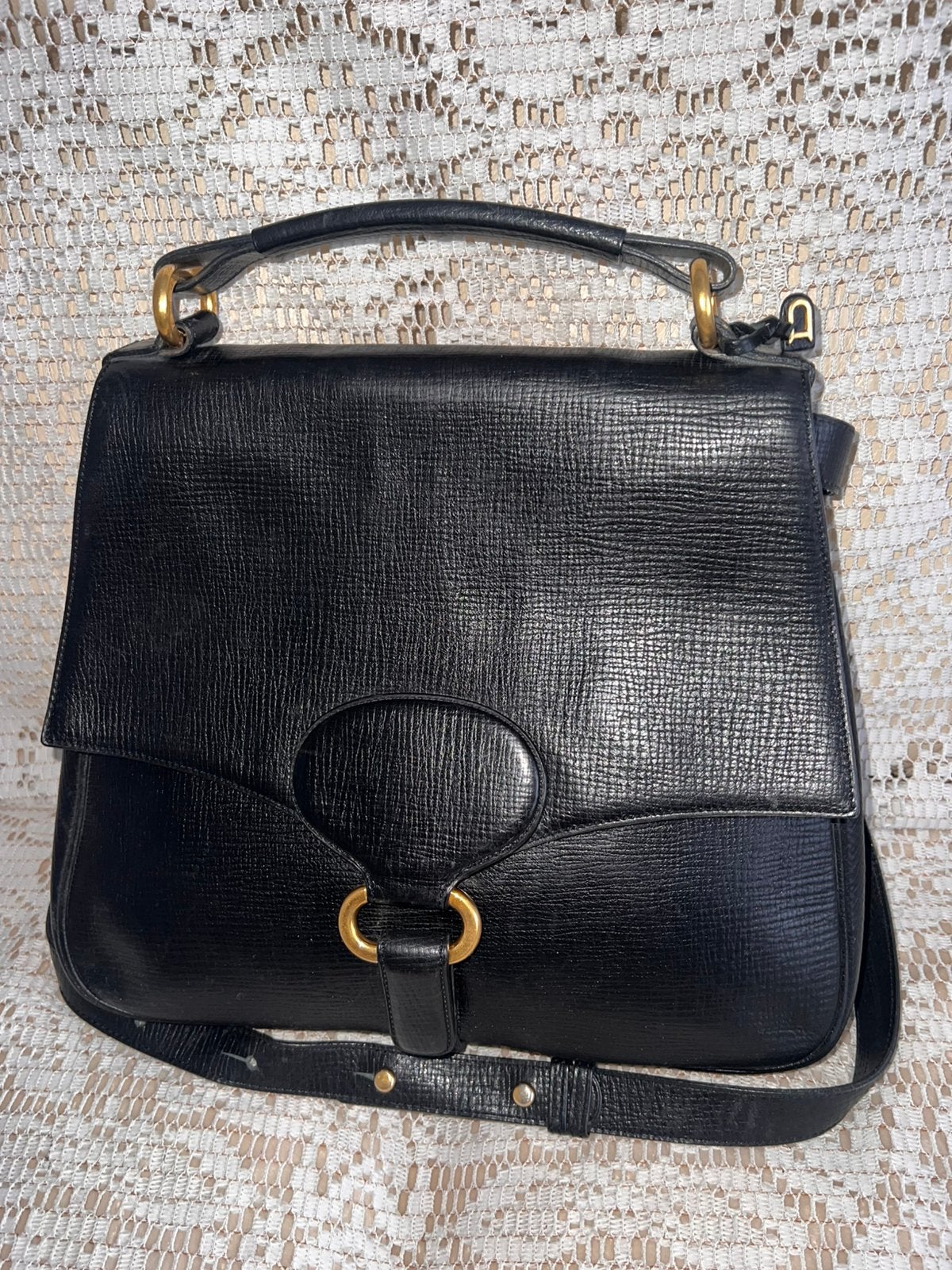 Sac DELVAUX modèle très rare impeccable, Bijoux, Sacs & Beauté, Enlèvement ou Envoi, Comme neuf, Noir, Cuir