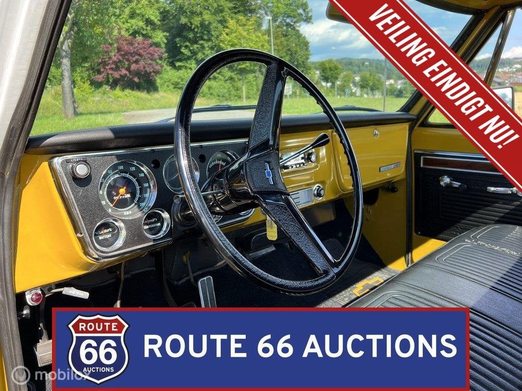 Chevrolet C10 | 1970 | Route 66 Auctions, Achat, Entreprise, Chevrolet, Boîte manuelle