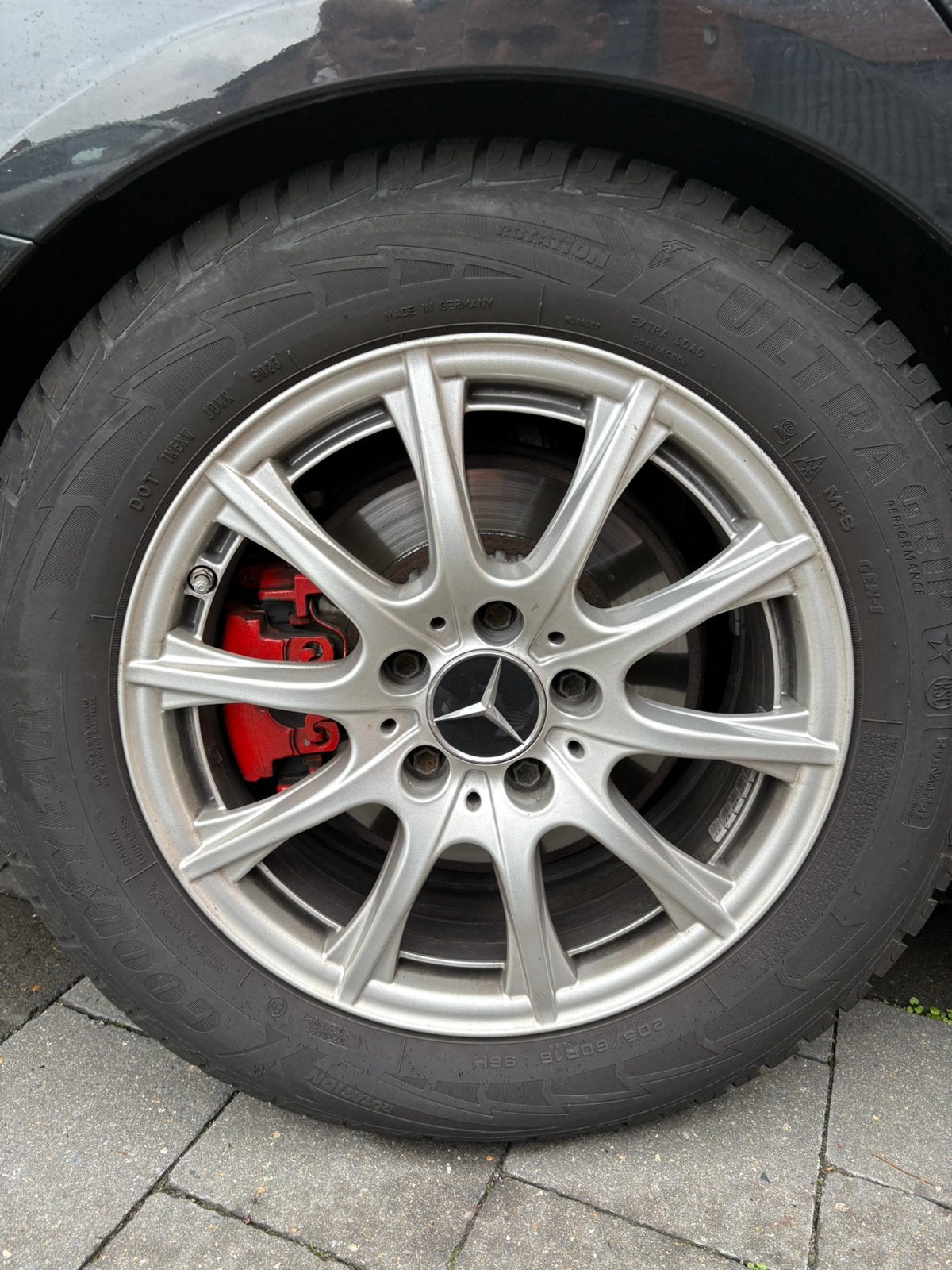 4 jantes MERCEDES 16 pouces TPMS pneu hiver 205 60 16 w205, Autos : Pièces & Accessoires, Pneus hiver, 16 pouces, Véhicule de tourisme