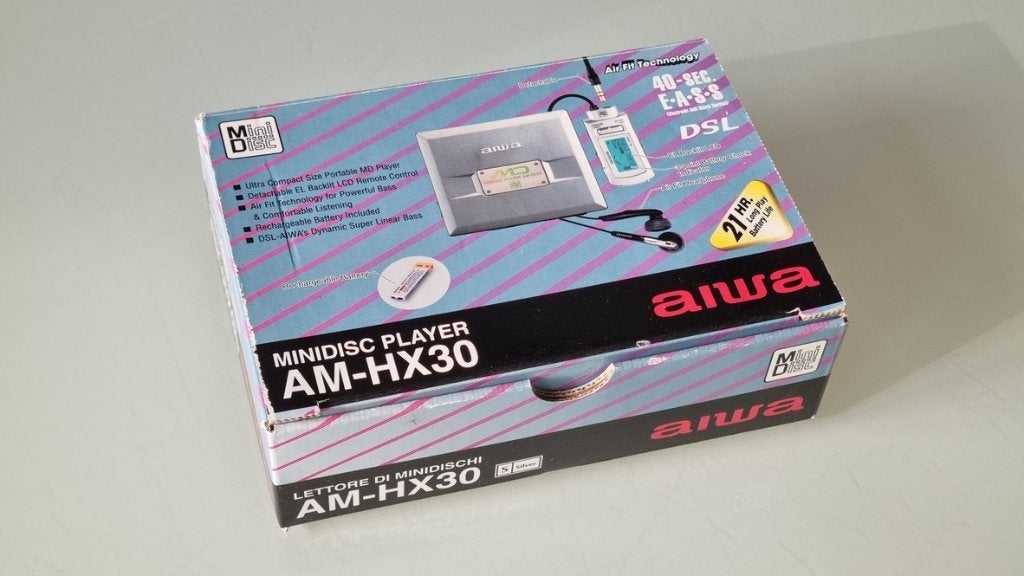 AIWA / Minidisc reader - like new, Enlèvement ou Envoi, Lecteur MiniDisc