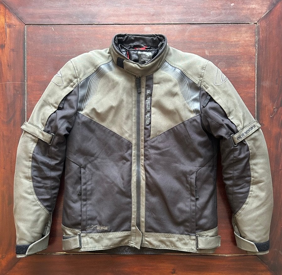 Veste moto Alpinestars Headlands Drystar taille L, Motos, Enlèvement, Alpinestars, Hommes, Manteau | tissu