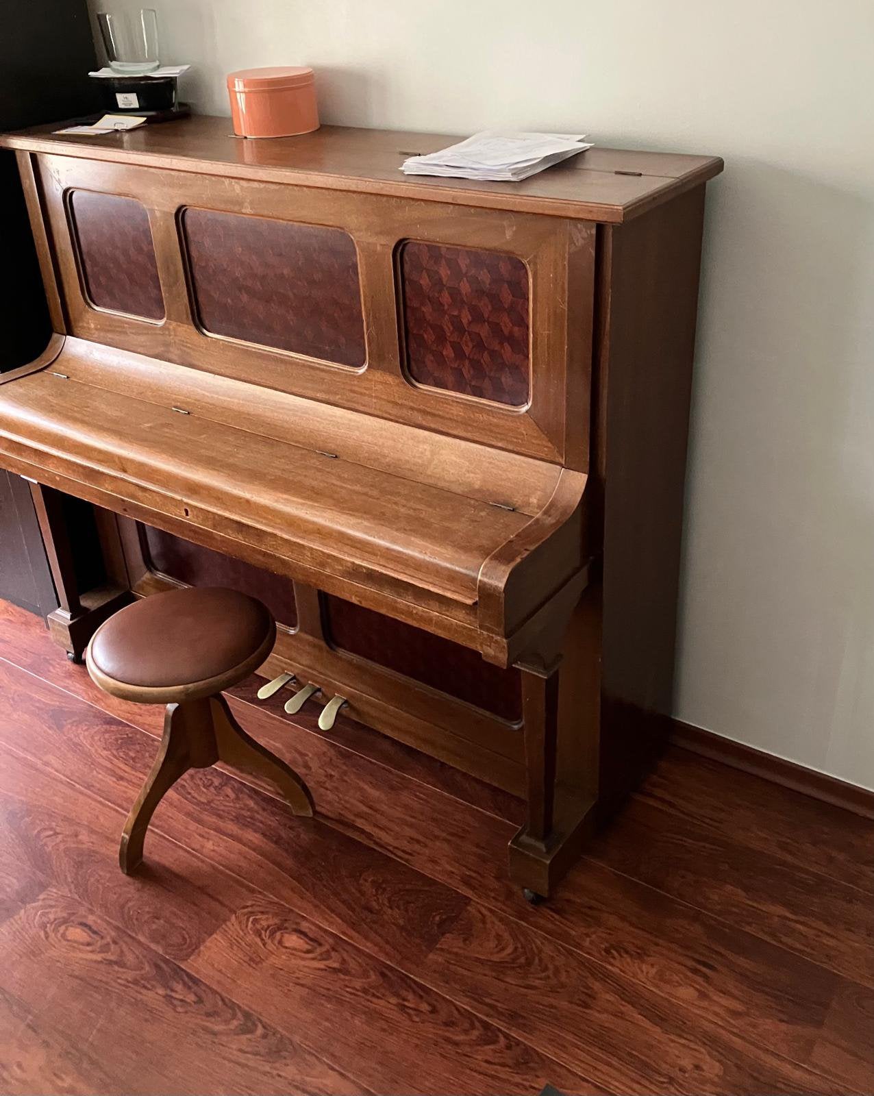 Piano droit, Musique & Instruments, Enlèvement, Comme neuf, Piano