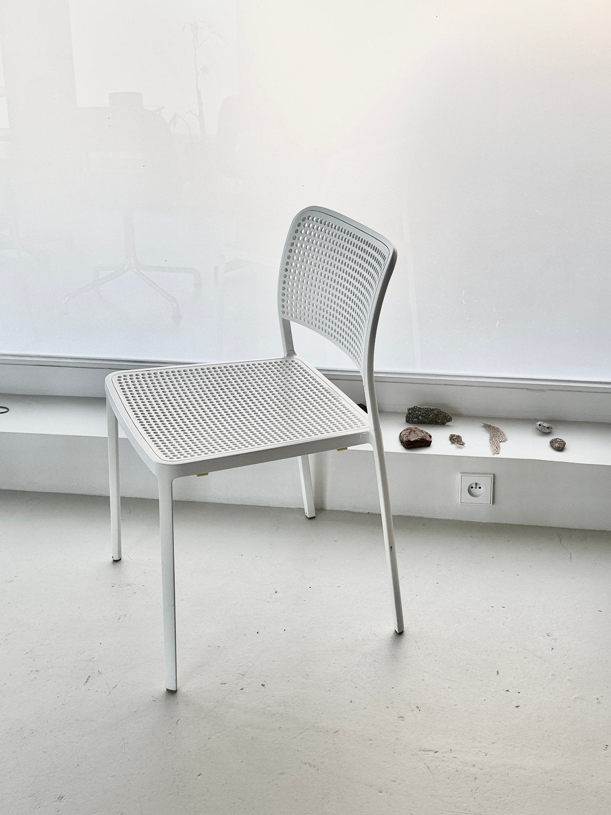 Chaise Kartell Audrey, Minimaliste, Enlèvement, Utilisé, Blanc