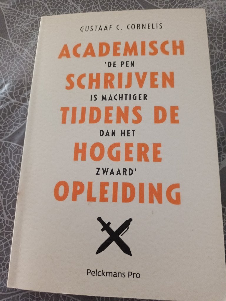 academisch schrijven tijdens de hogere opleiding, Enlèvement ou Envoi, Neuf, Pelckmans