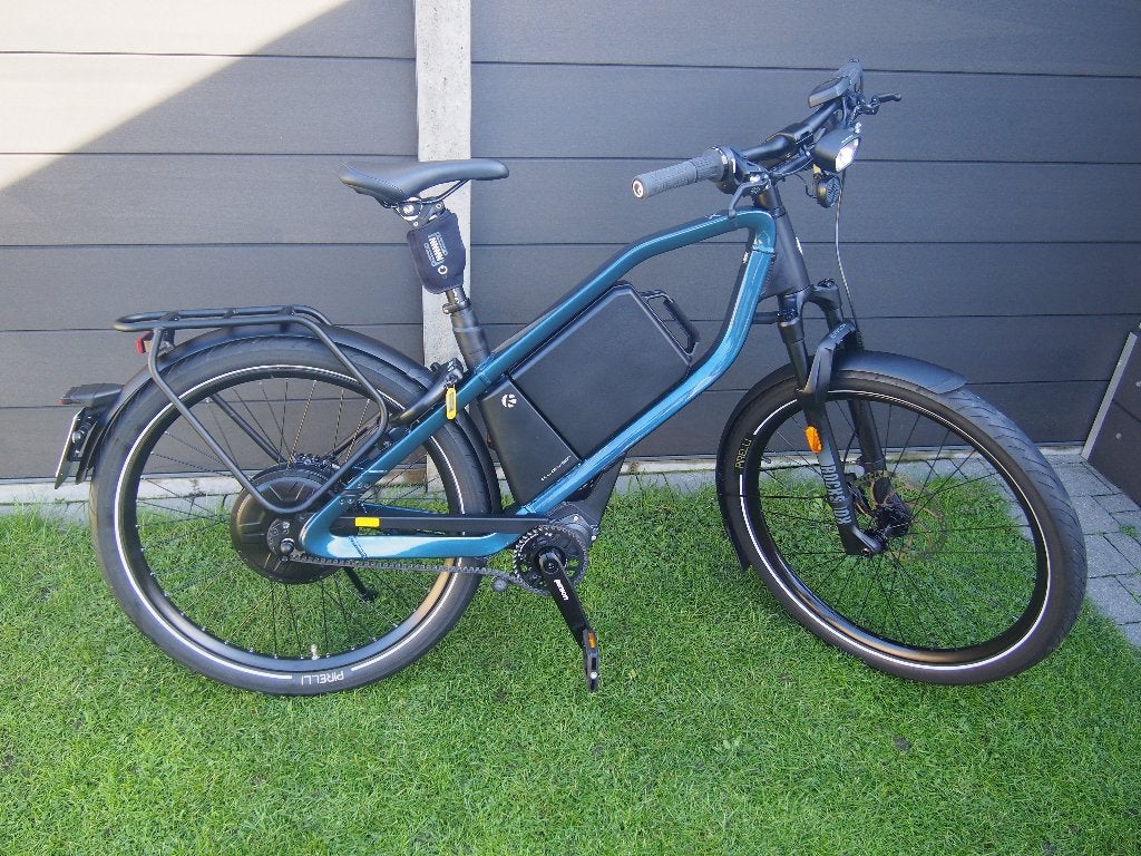 Klever X Pinion 45km/uur 6223km (Beschikbaar oktober '26), Fietsen en Brommers, Zo goed als nieuw, 50 km per accu of meer, 55 tot 59 cm