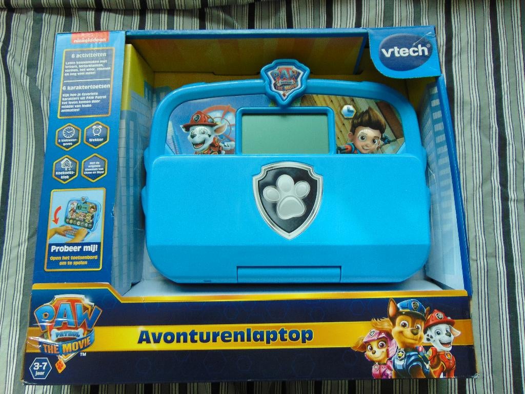 VTech PAW Patrol AvonturenLaptop, Nieuw in de doos, Ophalen of Verzenden, Nieuw