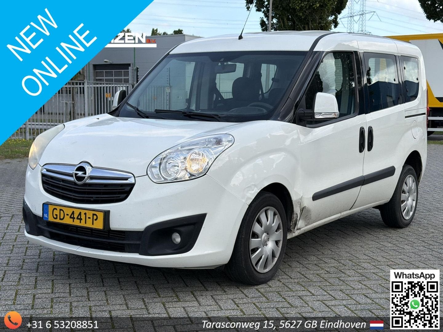 Opel Combo Tour 1.6 CDTI L1H1 Edition 7p. | Automaat | Airco, Auto's, Automaat, Monovolume, Wit, Bedrijf