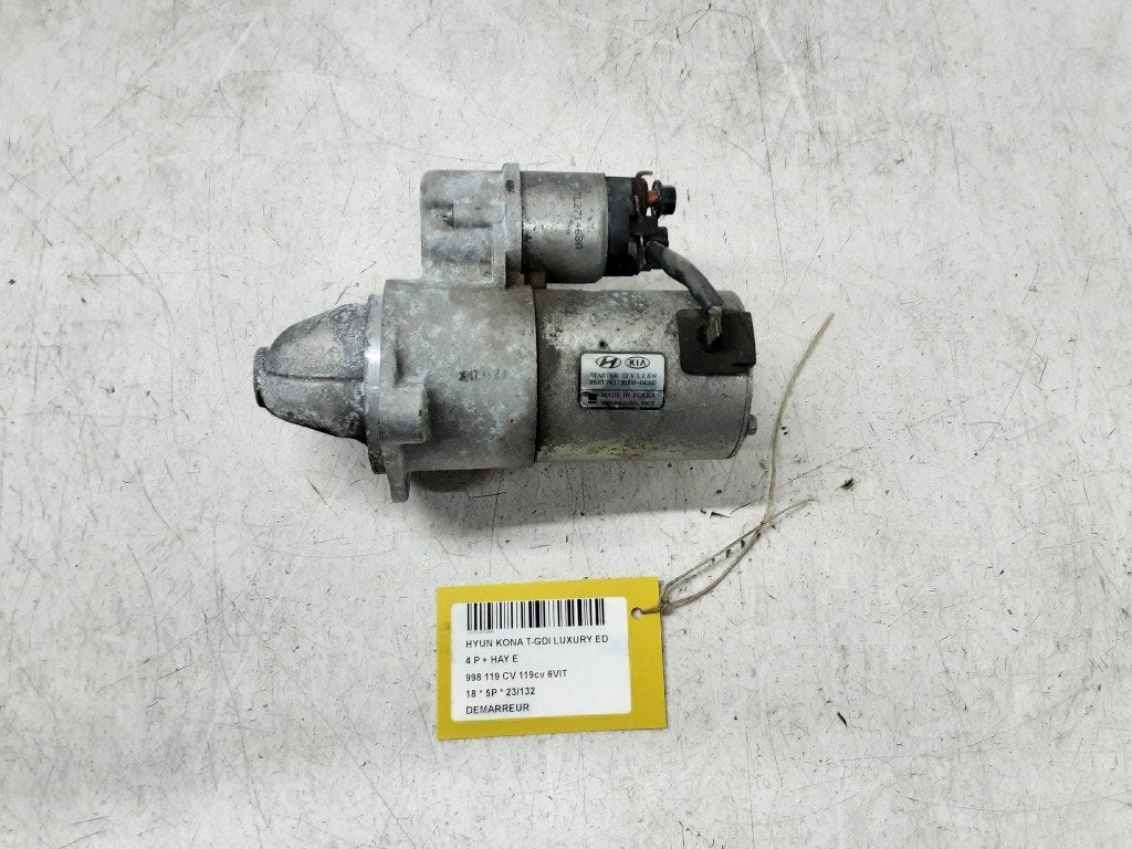 DÉMARREUR Hyundai Kona (OS) (01-2017/04-2023) (3610004200), Hyundai Motor Deutschland GmbH, Kaiserleipromenade 5
63067  Offenbach am Main, DE