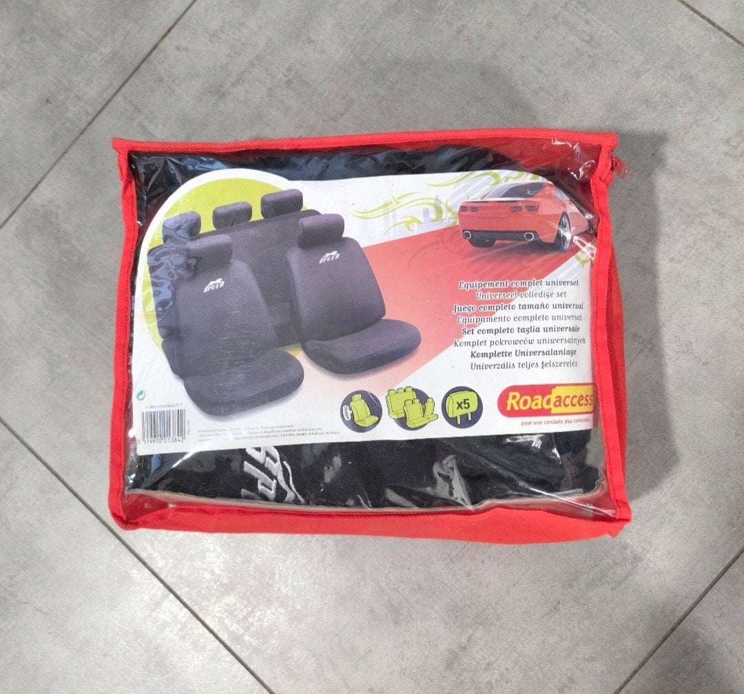 Housse de siège auto universelle noir

Gsm: 0475.93.53.69, Enlèvement, Neuf