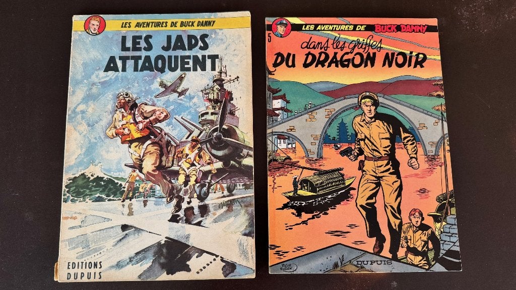 BUCK DANNY – n1 et 5, Livres, Enlèvement ou Envoi, Comme neuf