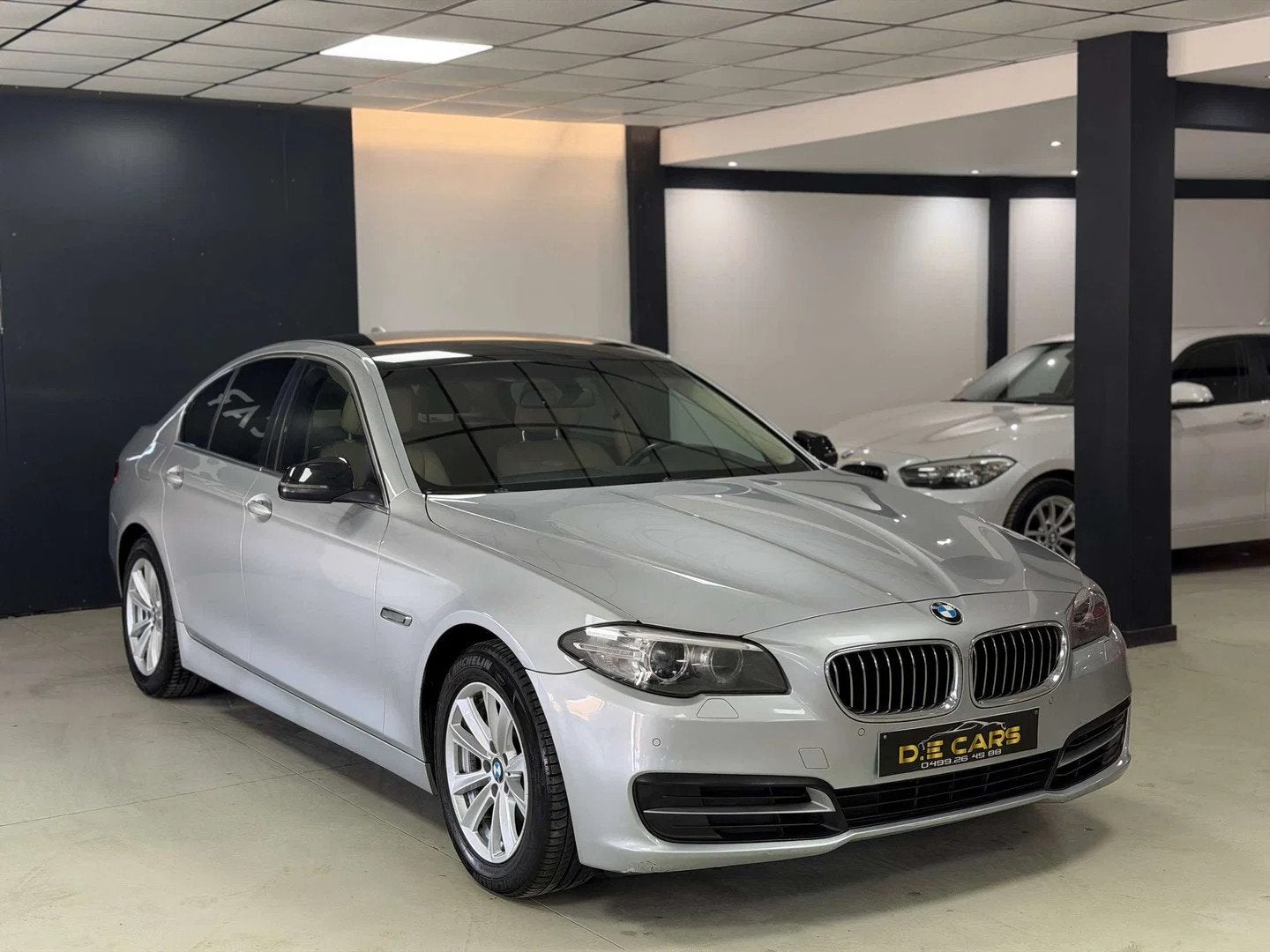 BMW 5 Serie 520 dA Euro6b (bj 2015, automaat), Automaat, Euro 6, 4 cilinders, Navigatiesysteem