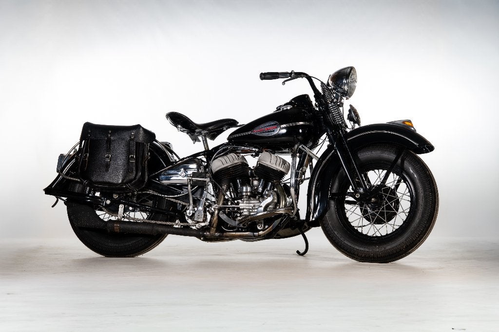 1942 Harley Davidson WLA ( WLC knuckle flathead panhead ), Motos, 750 cm³, Entreprise, Occasion, 2 cylindres