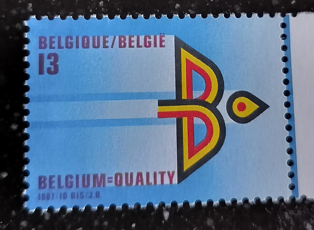 Timbre de Belgique non estampillé, Enlèvement ou Envoi