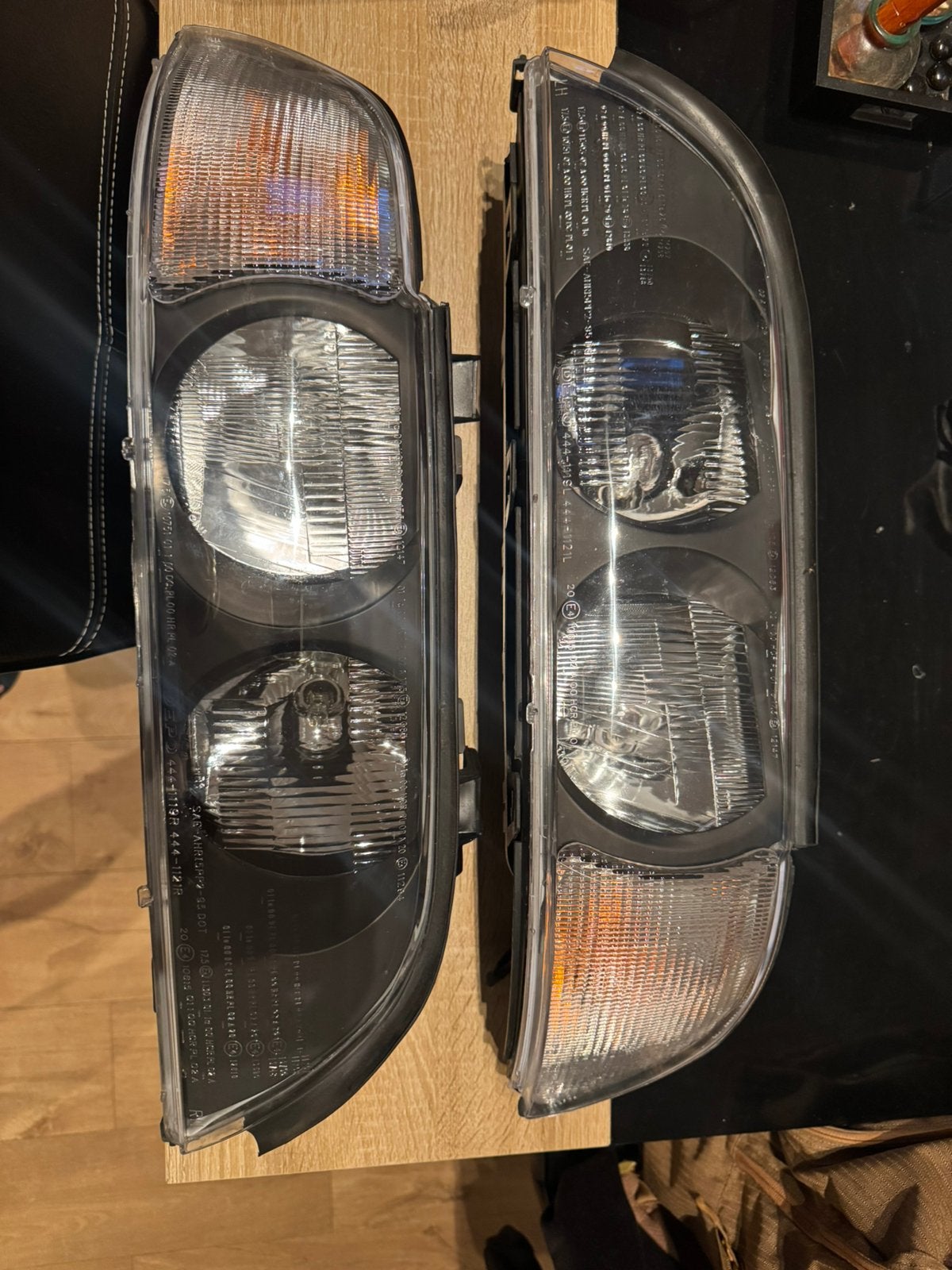 Paire Phares BMW 350d E39 (2001) Originaux Neuf, Autos : Pièces & Accessoires, Enlèvement, Neuf, BMW