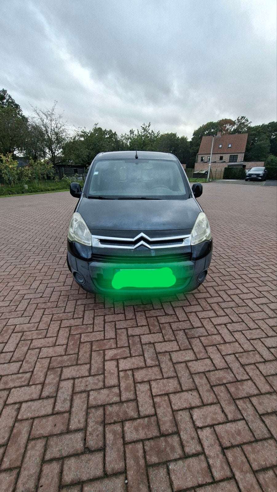 Citroën Berlingo Lichte Vracht (2009) – 1.6 Diesel (Euro 4), Auto's, Voorwielaandrijving, 4 deurs, Stof, Zwart